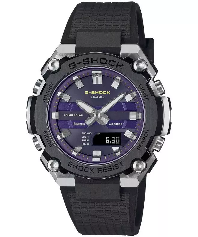 Ceas barbatesc Casio G-Shock G-Steel Bluetooth Sync Solar GST-B600A-1A6ER