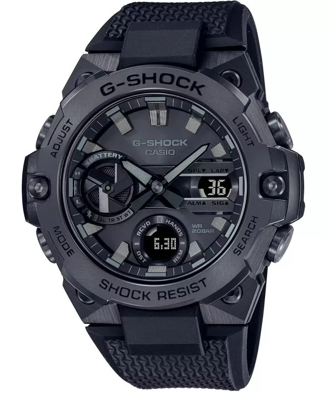 Ceas barbatesc Casio G-Shock G-Steel Carbon Core Guard Bluetooth GST-B400BB-1AER
