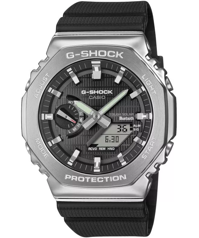 Ceas barbatesc Casio G-Shock Octagon Bluetooth Solar GBM-2100-1AER