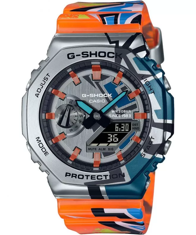 Ceas Barbatesc Casio G-Shock Original Metal Covered Street Spirit Special Edition GM-2100SS-1AER