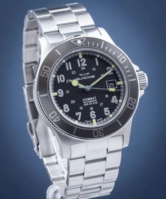 Ceas Barbatesc Glycine Combat Sub 42 Automatic GL0076