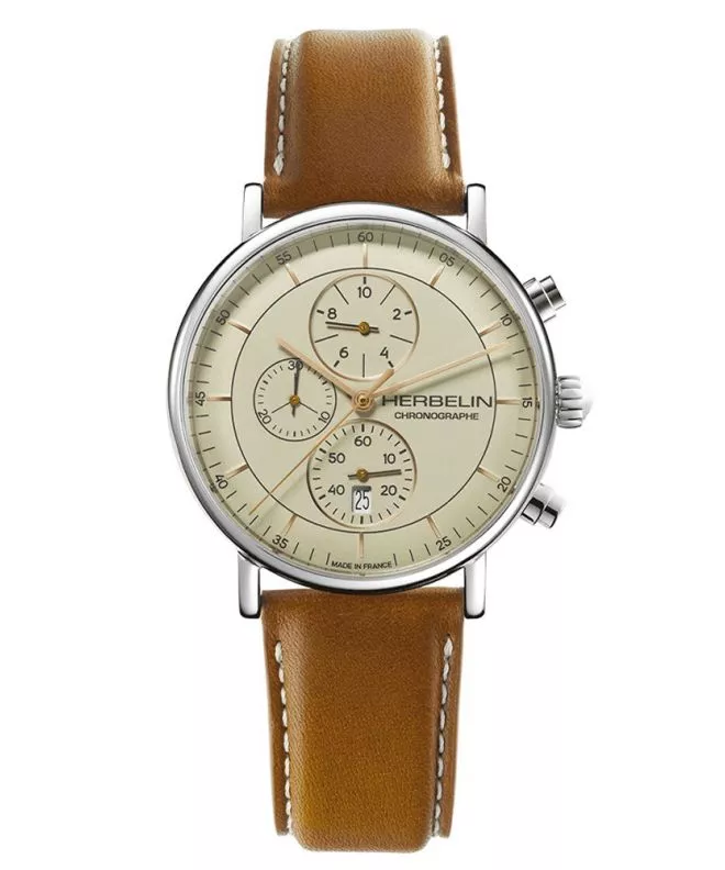 Ceas barbatesc Herbelin Inspiration Chronographe 35647AP17TRGD (35647/AP17TRGD)