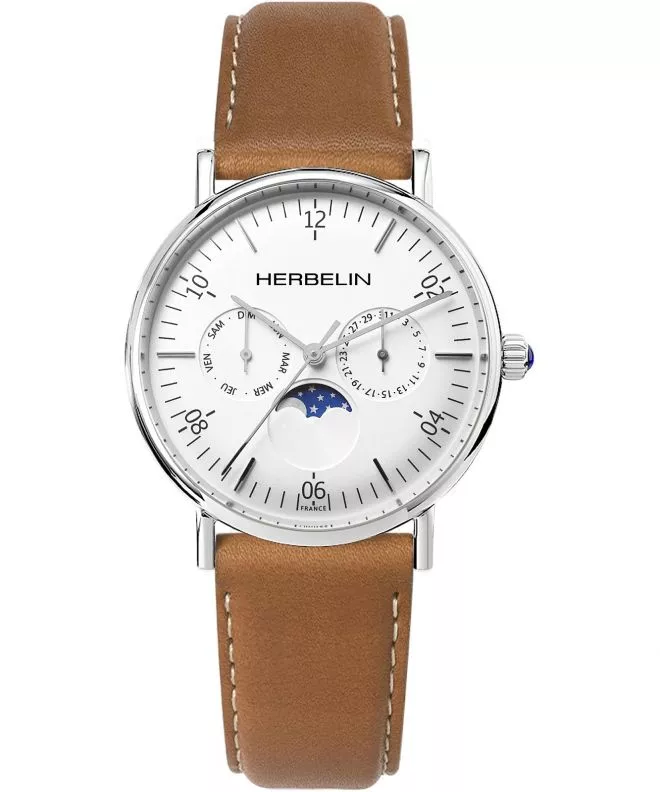 Ceas Barbatesc Herbelin Inspiration Moon Phase 12747AP11GD (12747/AP11GO)