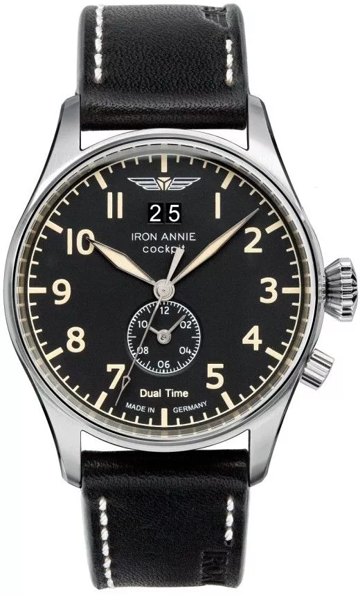 Ceas Barbatesc Iron Annie Flight Control Dual Time IA-5140-2