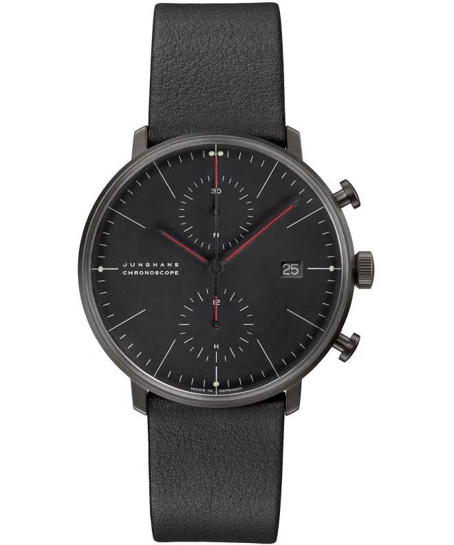 Ceas barbatesc Junghans max bill Chronoscope Bauhaus Automatic 027/4409.02