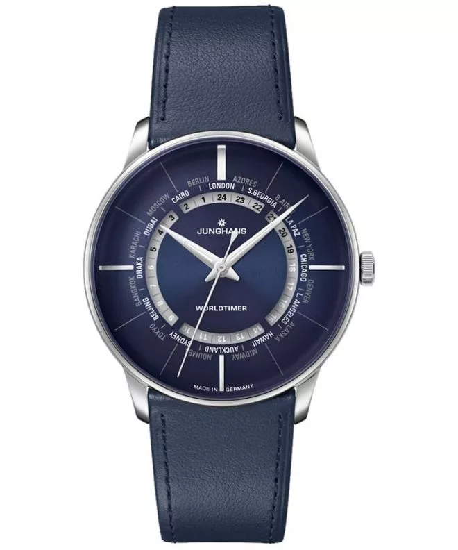 Ceas barbatesc Junghans Meister Worldtimer Automatic 027/3010.01