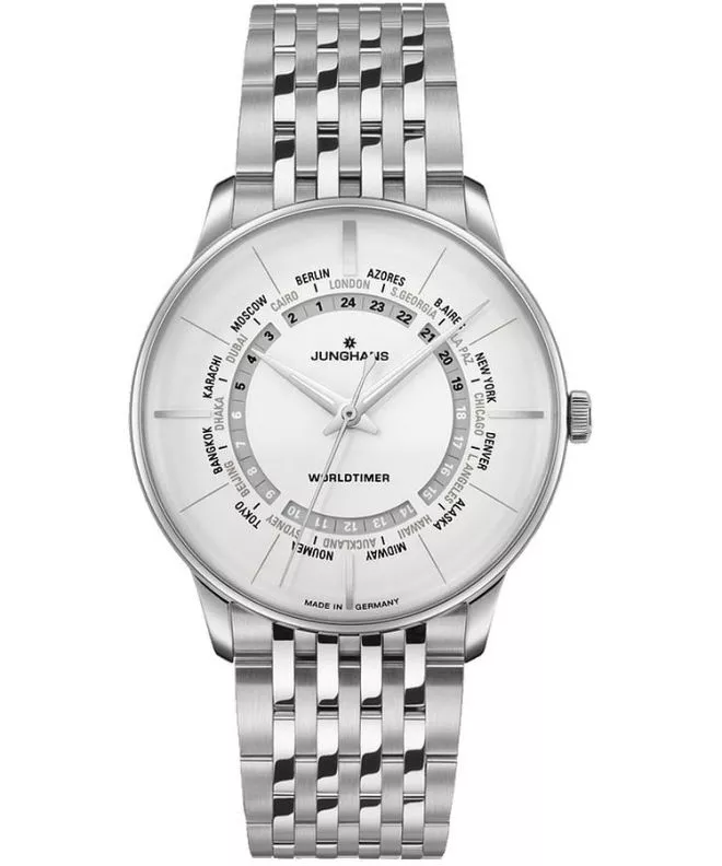 Ceas barbatesc Junghans Meister Worldtimer Automatic 027/3011.45