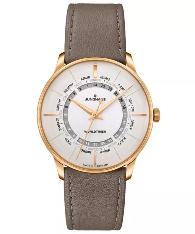 Ceas barbatesc Junghans Meister Worldtimer Automatic 027/5012.01