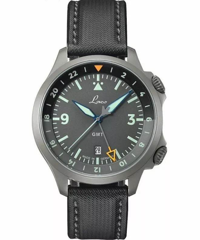 Ceas barbatesc Laco Frankfurt GMT Automatic LA-862121.2 (862121.2)