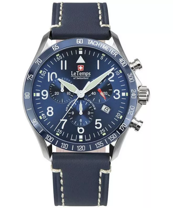 Ceas barbatesc Le Temps Air Marshal Chronograph LT1041.13BL17