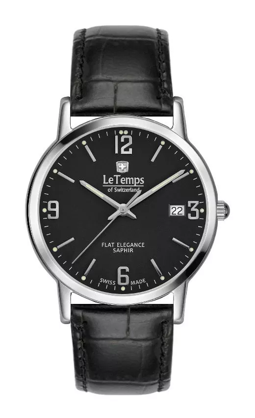 Ceas barbatesc Le Temps Flat Elegance LT1087.09BL01