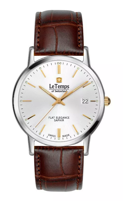 Ceas barbatesc Le Temps Flat Elegance LT1087.64BL62