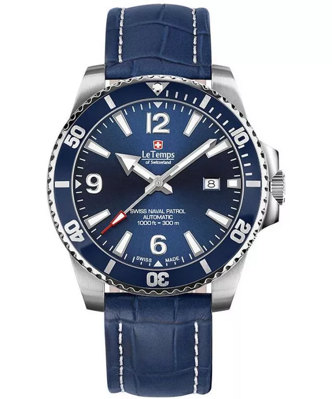 Ceas barbatesc Le Temps Swiss Naval Patrol Automatic LT1045.03BL13
