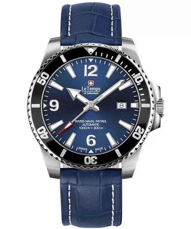 Ceas barbatesc Le Temps Swiss Naval Patrol Automatic LT1045.13BL13