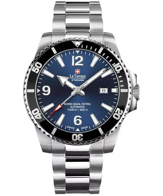 Ceas barbatesc Le Temps Swiss Naval Patrol Automatic LT1045.13BS01