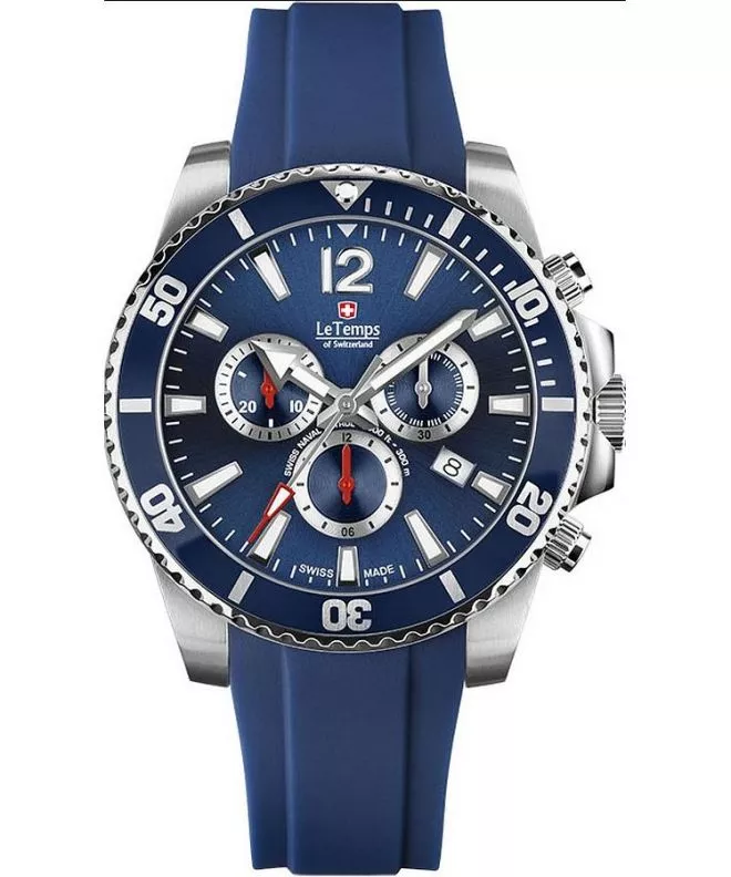 Ceas barbatesc Le Temps Swiss Naval Patrol Chronograph LT1044.03BR03