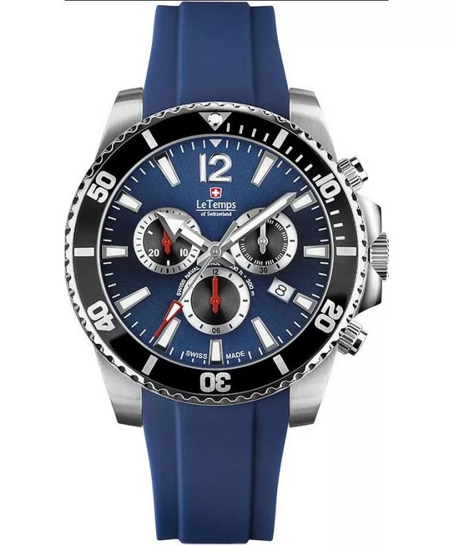 Ceas barbatesc Le Temps Swiss Naval Patrol Chronograph LT1044.13BR03