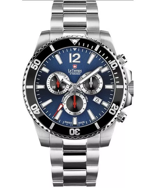 Ceas barbatesc Le Temps Swiss Naval Patrol Chronograph LT1044.13BS01