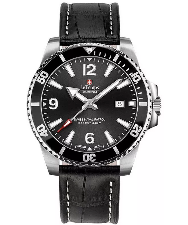 Ceas barbatesc Le Temps Swiss Naval Patrol LT1043.01BL01