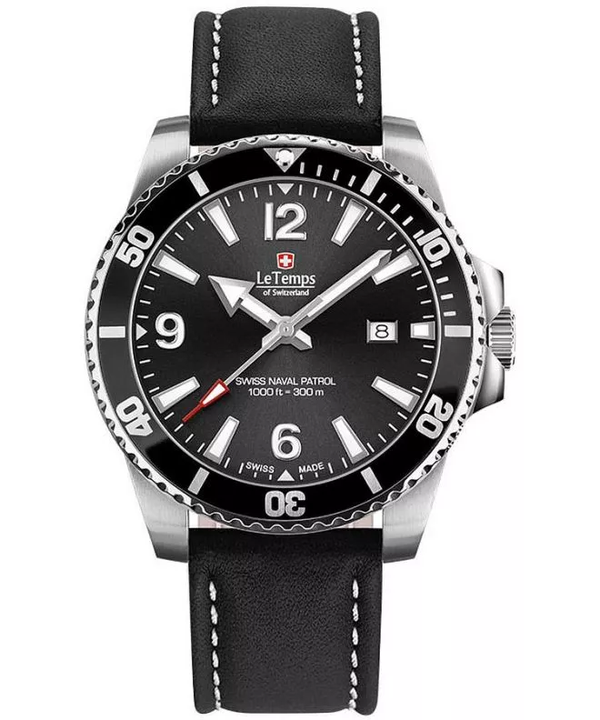 Ceas barbatesc Le Temps Swiss Naval Patrol LT1043.01BL11