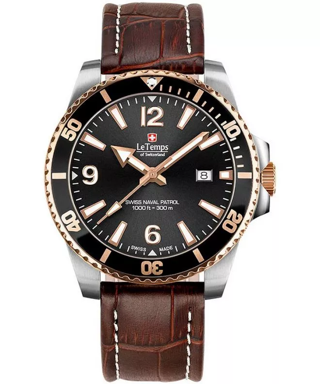 Ceas barbatesc Le Temps Swiss Naval Patrol LT1043.45BL52