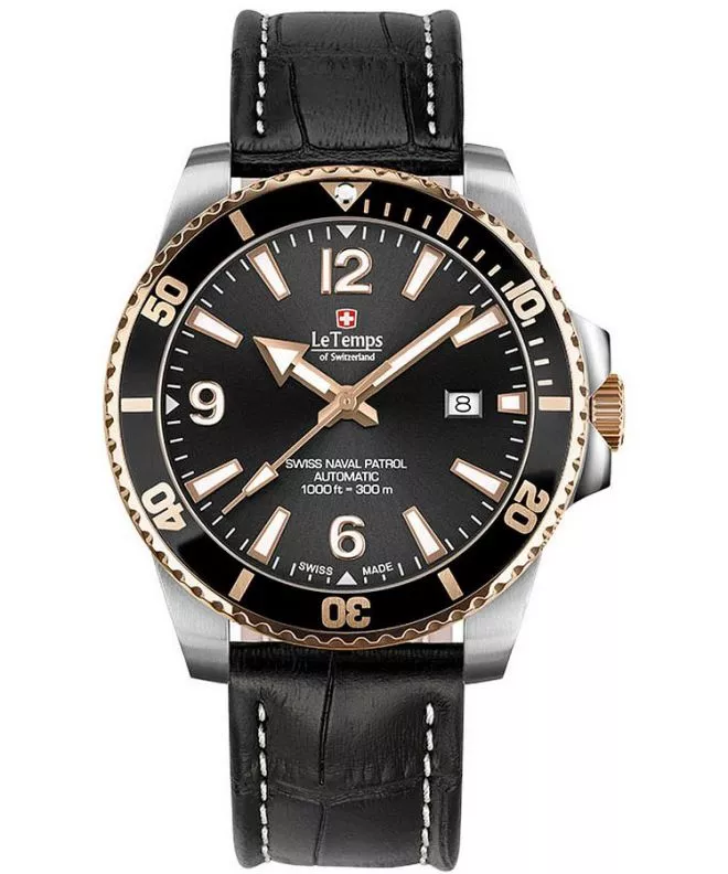 Ceas barbatesc Le Temps Swiss Naval Patrol LT1045.45BL51