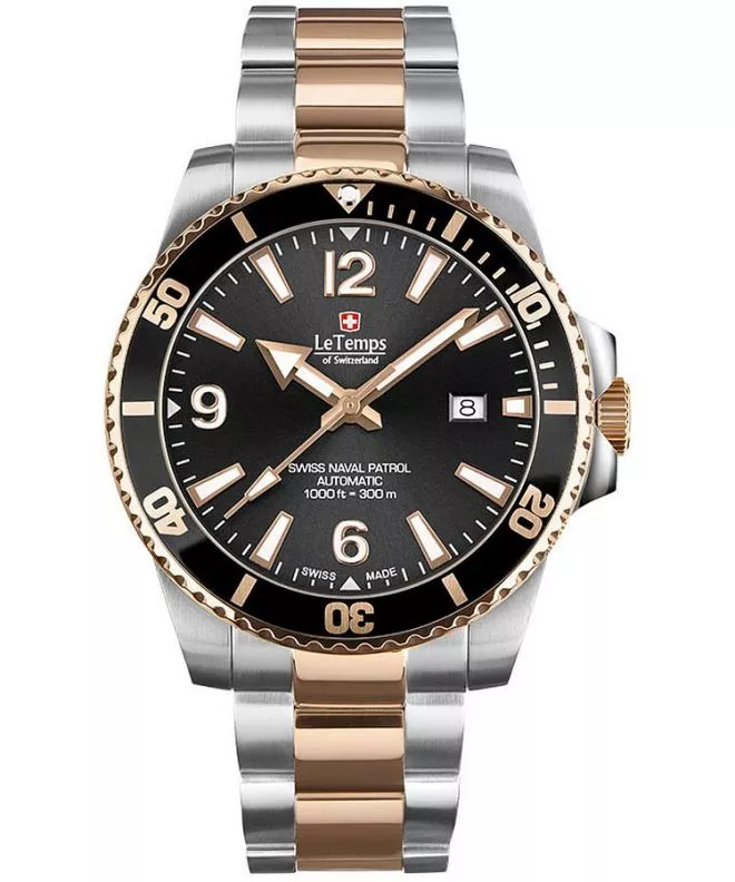 Ceas barbatesc Le Temps Swiss Naval Patrol LT1045.45BT02