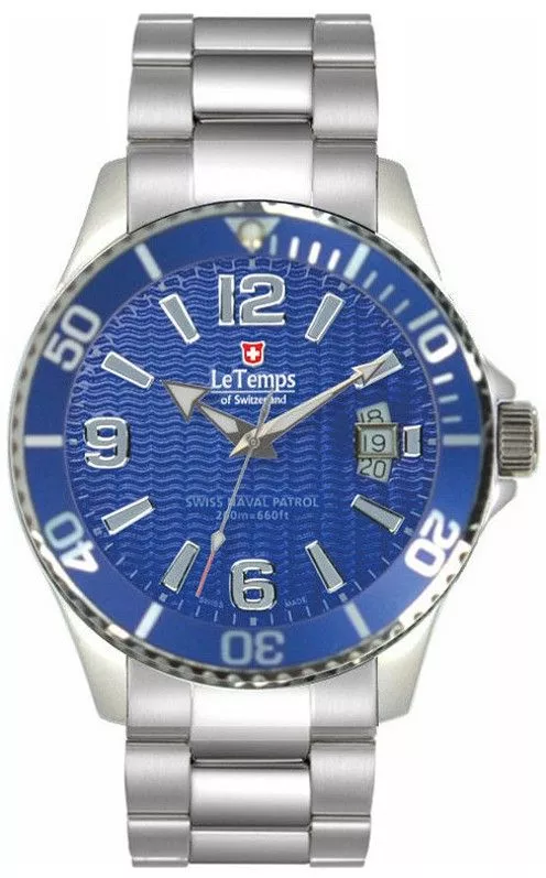 Ceas Barbatesc Le Temps Swiss Naval Patrol LT1081.03BS01