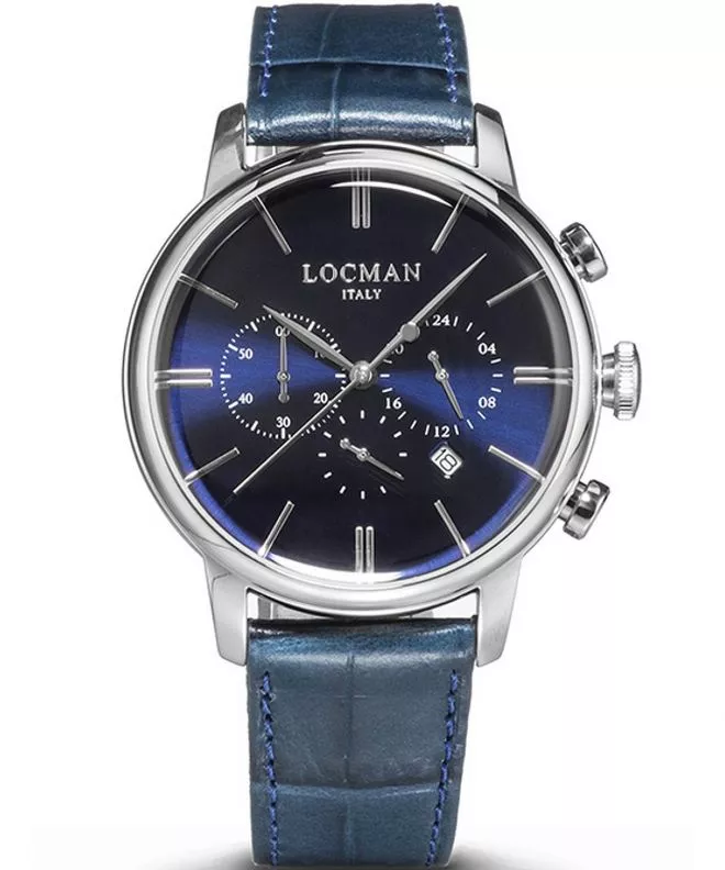 Ceas Barbatesc Locman 1960 Chronograph 0254A02A-00BLNKPB