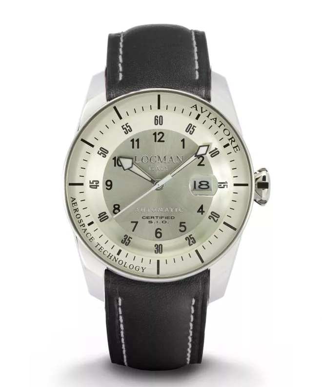 Ceas Barbatesc Locman Aviatore Automatic 0455V02-00AVIKSK