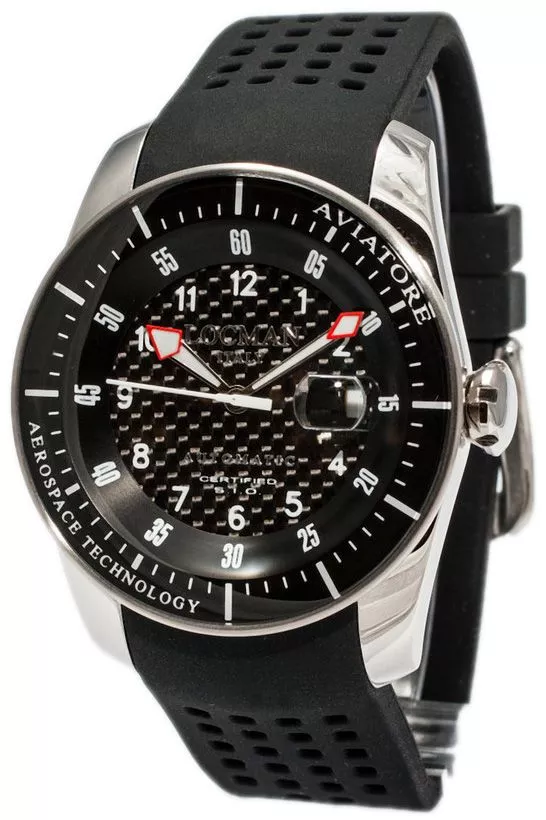 Ceas Barbatesc Locman Aviatore Automatic 0455V01-00CBKWSK