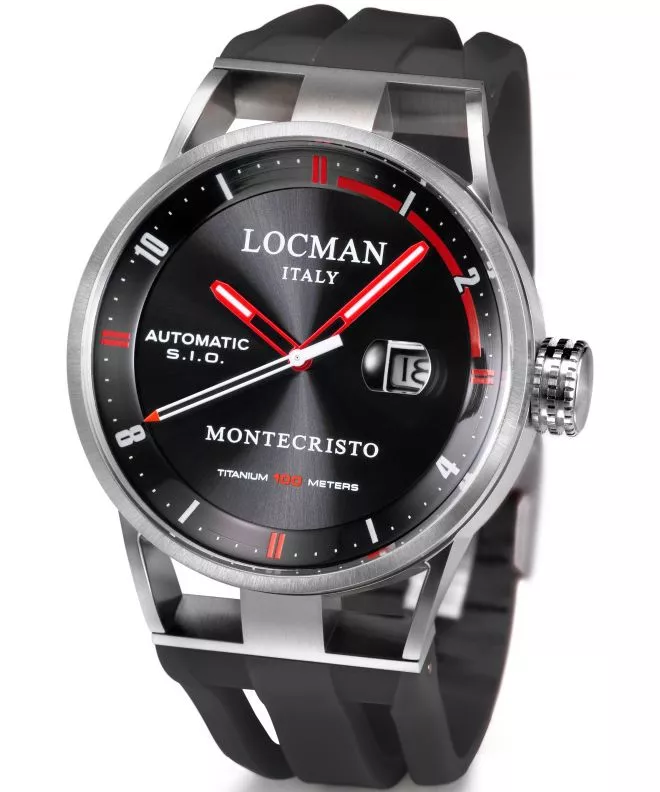 Ceas Barbatesc Locman Montecristo Automatic 051100BKFRD0GOK