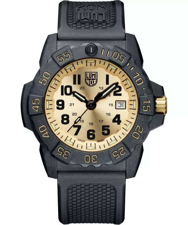 Ceas Barbatesc Luminox Navy Seal 3500 Series SET Gold Limited Edition XS.3505.GP.SET