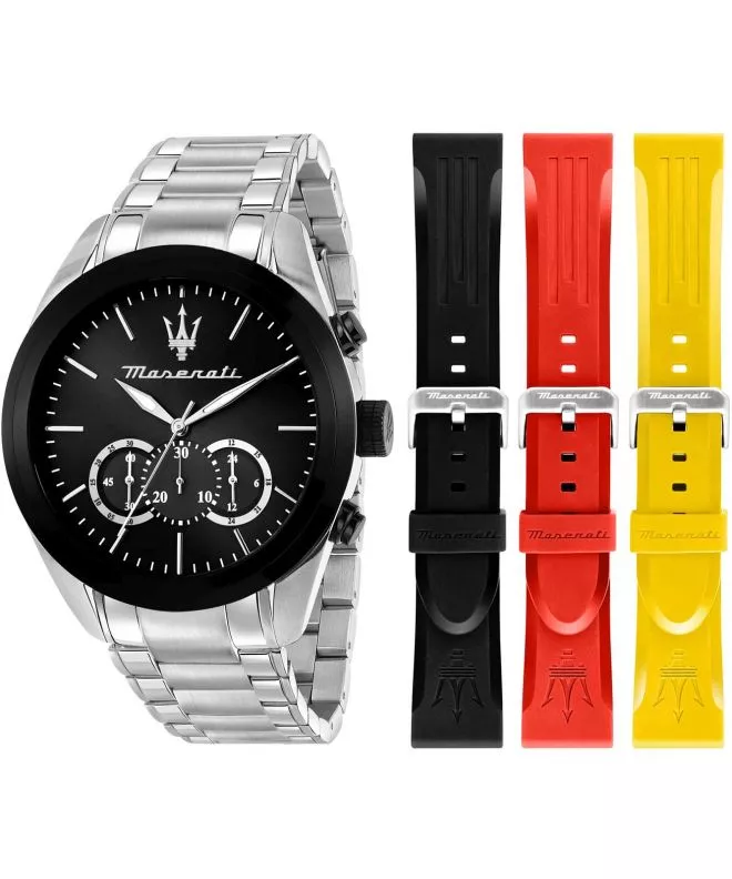 Ceas barbatesc Maserati Traguardo Chronograph Gift Set R8873612062
