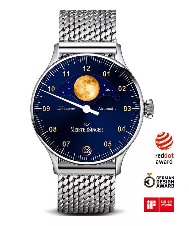 Ceas Barbatesc Meistersinger Lunascope Automatic LS908G_MIL20-1