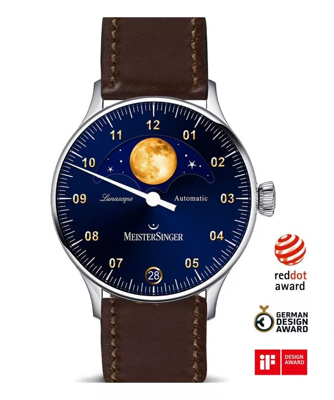 Ceas Barbatesc Meistersinger Lunascope Automatic LS908G_SCF02-1