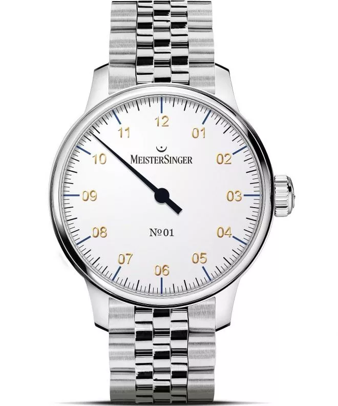 Ceas barbatesc Meistersinger N°01 White AM3301G_MGB20
