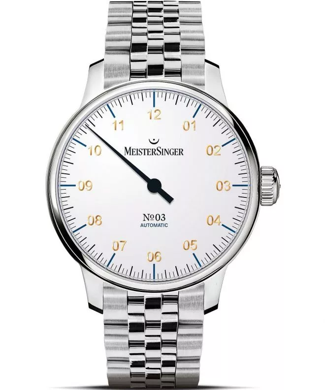 Ceas barbatesc Meistersinger N°03 White Automatic AM901G_MGB20