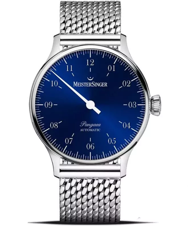 Ceas barbatesc Meistersinger Pangaea Sunburst Blue Automatic PM9908_MIL20