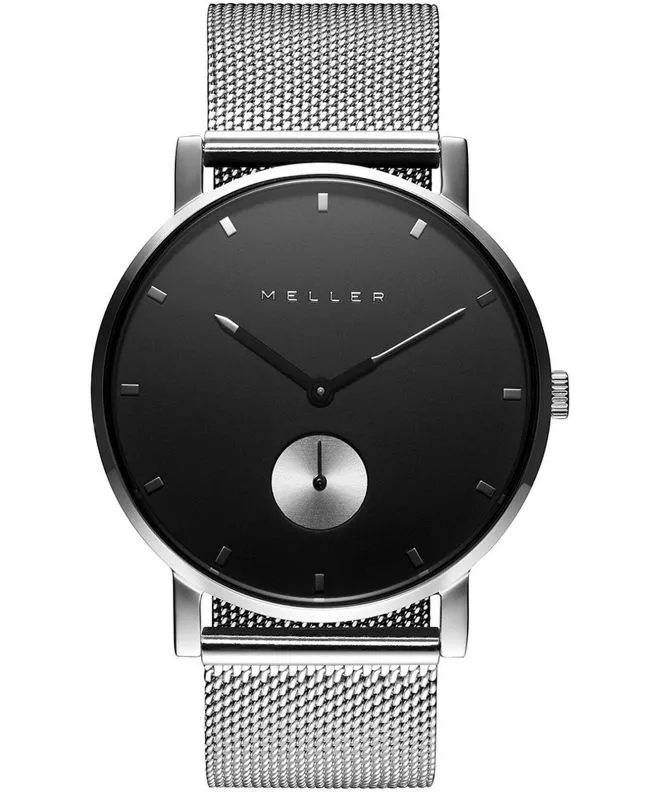 Ceas Barbatesc Meller Maori Black Silver 2S-2SILVER