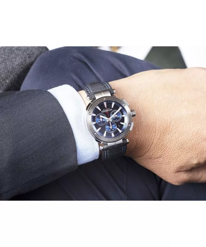 Ceas Barbatesc Herbelin Newport Chronograph 37688AG65 (37688/AG65)