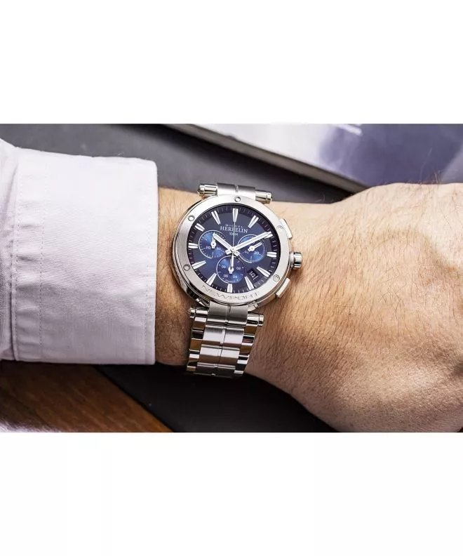 Ceas Barbatesc Herbelin Newport Chronograph 37688B35 (37688/B35)