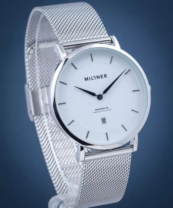 Ceas Barbatesc Millner Regents Silver RS2