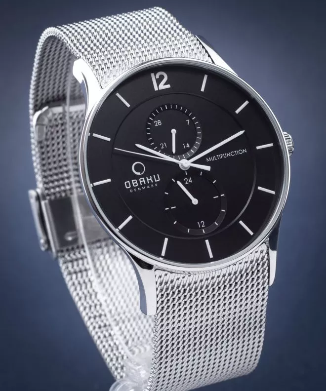 Ceas barbatesc Obaku Multifunction V157GMCBMC