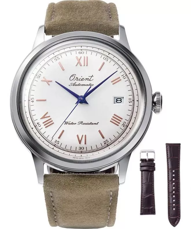Ceas barbatesc Orient Bambino Classic Automatic 75th Anniversary Limited Edition SET RA-AC0027S30B