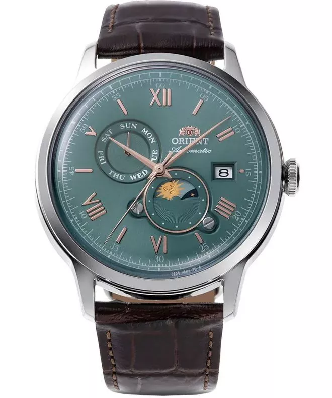 Ceas barbatesc Orient Bambino Sun & Moon Automatic RA-AK0805E30B