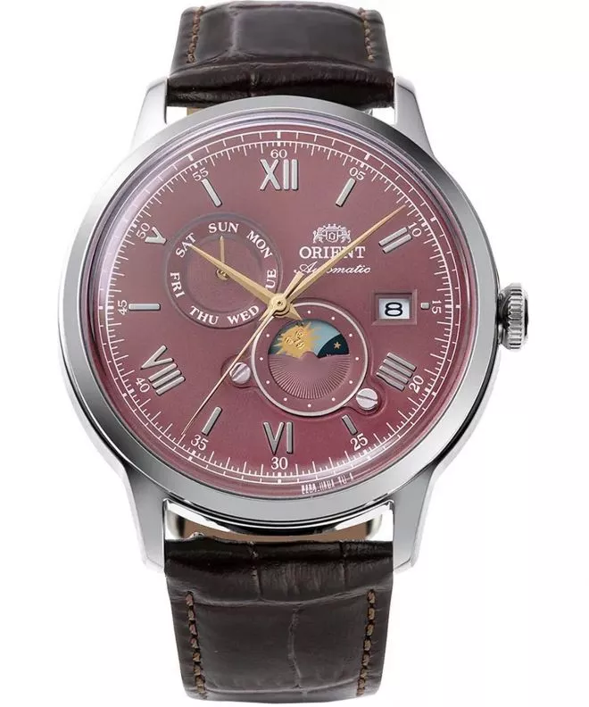 Ceas barbatesc Orient Bambino Sun & Moon Automatic RA-AK0807R30B