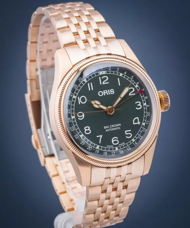 Ceas barbatesc Oris Big Crown Pointer Date Bronze 01 754 7741 3167-07 8 20 01