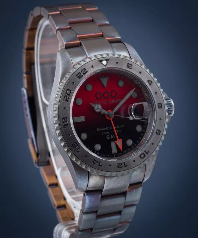 Ceas Barbatesc Out of Order Swiss GMT Moscow Limited Edition OOO.001-19.MO