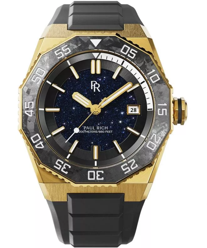 Ceas barbatesc Paul Rich Aquacarbon Pro Imperial Gold Aventurine 766236337418